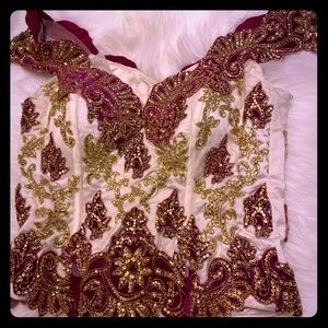 Bridal wedding dress